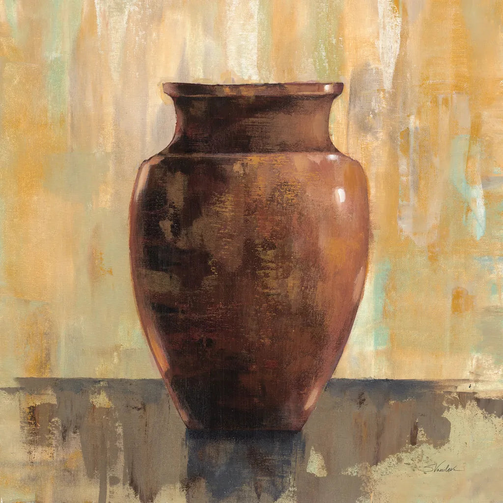 Glazed Pot II by Silvia Vassileva. SKU 60485a. Archival Giclee Fine art print for wall decor.