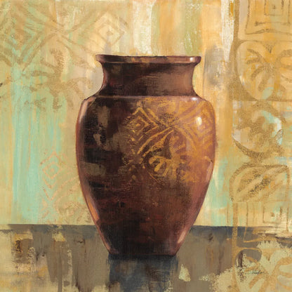 Glazed Pot II Decorative Accents by Silvia Vassileva. SKU 7322a. Archival Giclee Fine art print for wall decor.