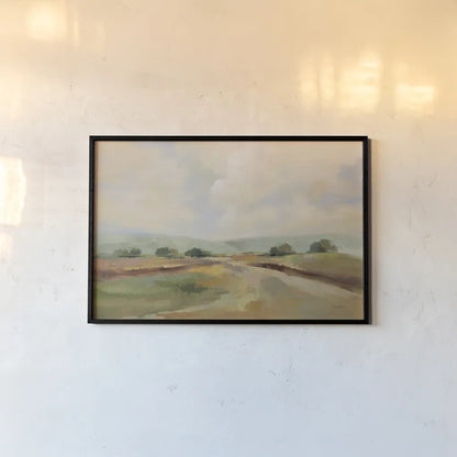 Glowing Sky by Silvia Vassileva. shown as a paper print in a black flame. Available as a archival giclee rolled canvas, fine art paper, or poster print. SKU 88695i.