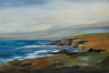 Golden Cliff by Silvia Vassileva. SKU 94420i. Archival Giclee Fine art print for wall decor.