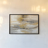 Golden Dust by Silvia Vassileva. shown as a paper print in a black flame. Available as a archival giclee rolled canvas, fine art paper, or poster print. SKU 21550i.