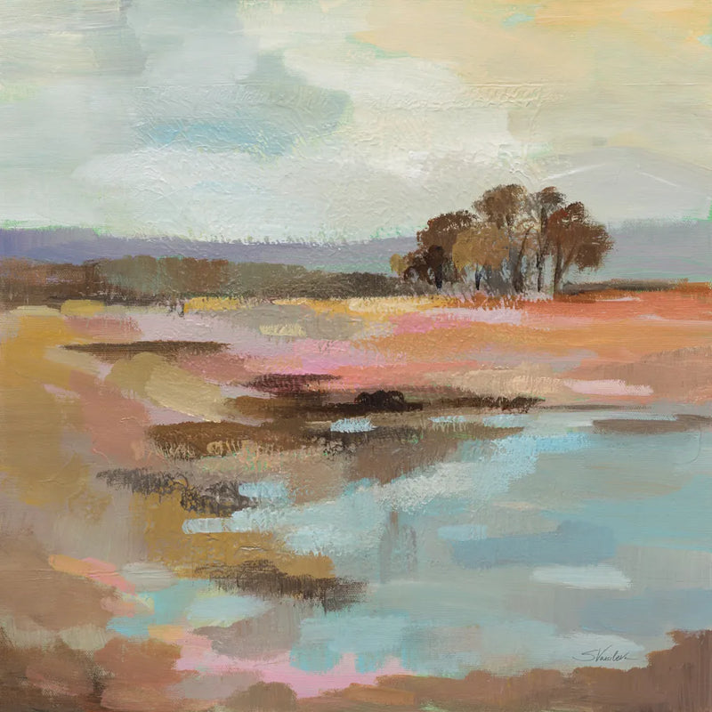 Golden Fall by Silvia Vassileva. SKU 95138a. Archival Giclee Fine art print for wall decor.