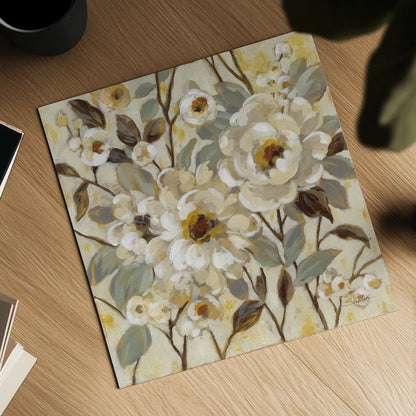 Golden Nature by Silvia Vassileva. Shown as a detailed flat fine art print, highlighting archival giclee quality. Available as an archival giclee rolled canvas, fine art paper, or poster print. SKU 70148a.