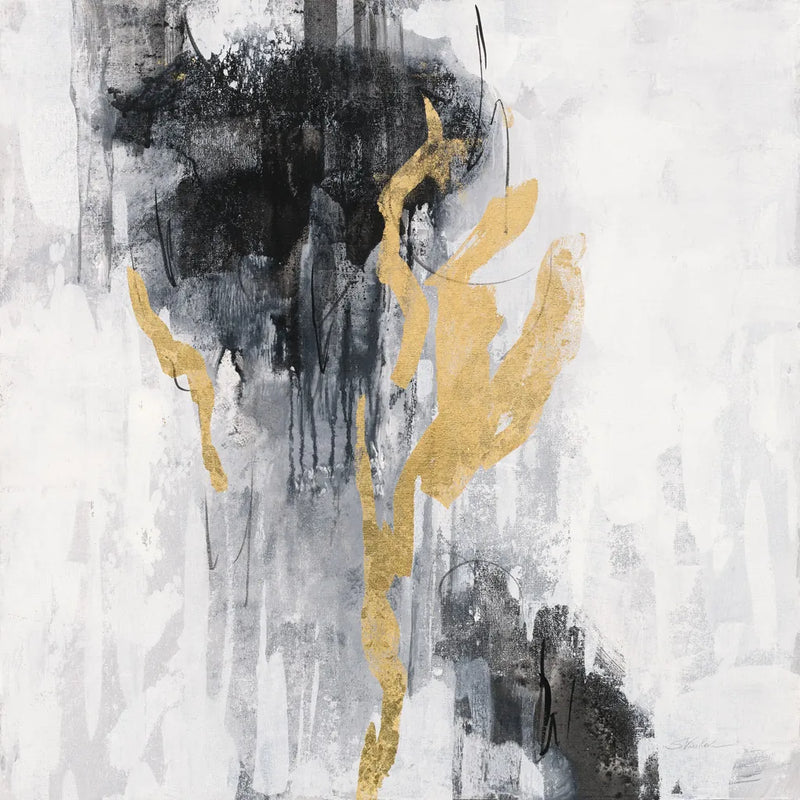 Golden Rain II by Silvia Vassileva. SKU 66085a. Archival Giclee Fine art print for wall decor.