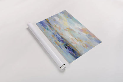 Golden Sunrise by Silvia Vassileva. shown as a rolled paper print. Available as archival giclee rolled canvas, fine art paper, or poster print. SKU 38245i.