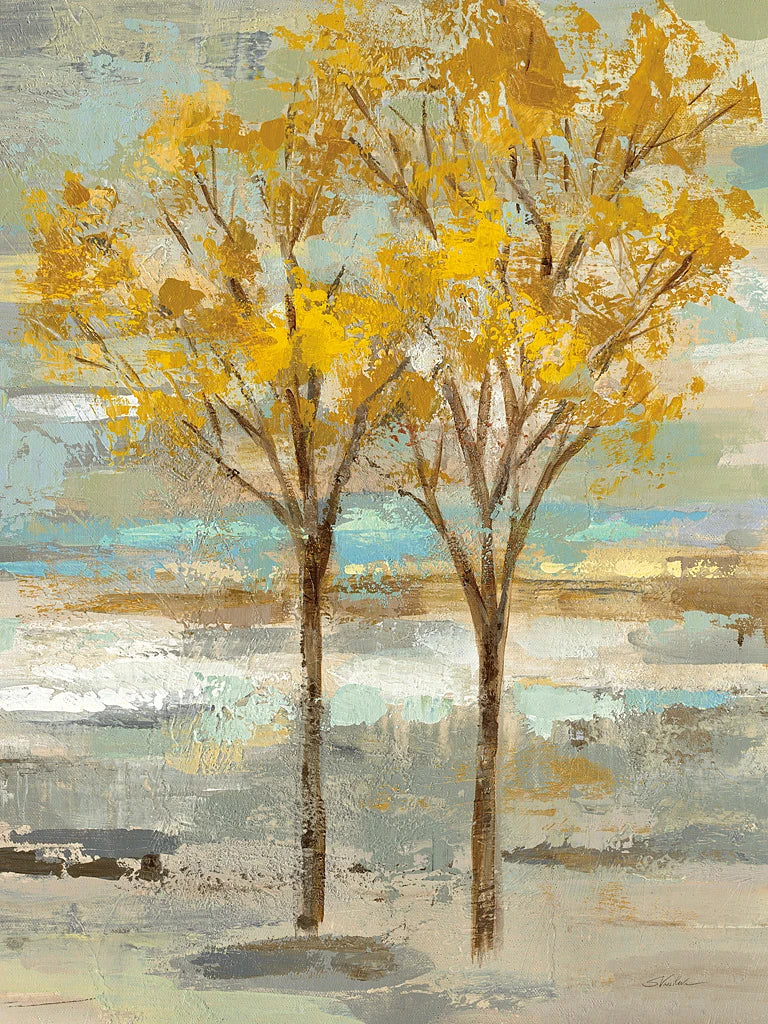 Golden Tree and Fog II by Silvia Vassileva