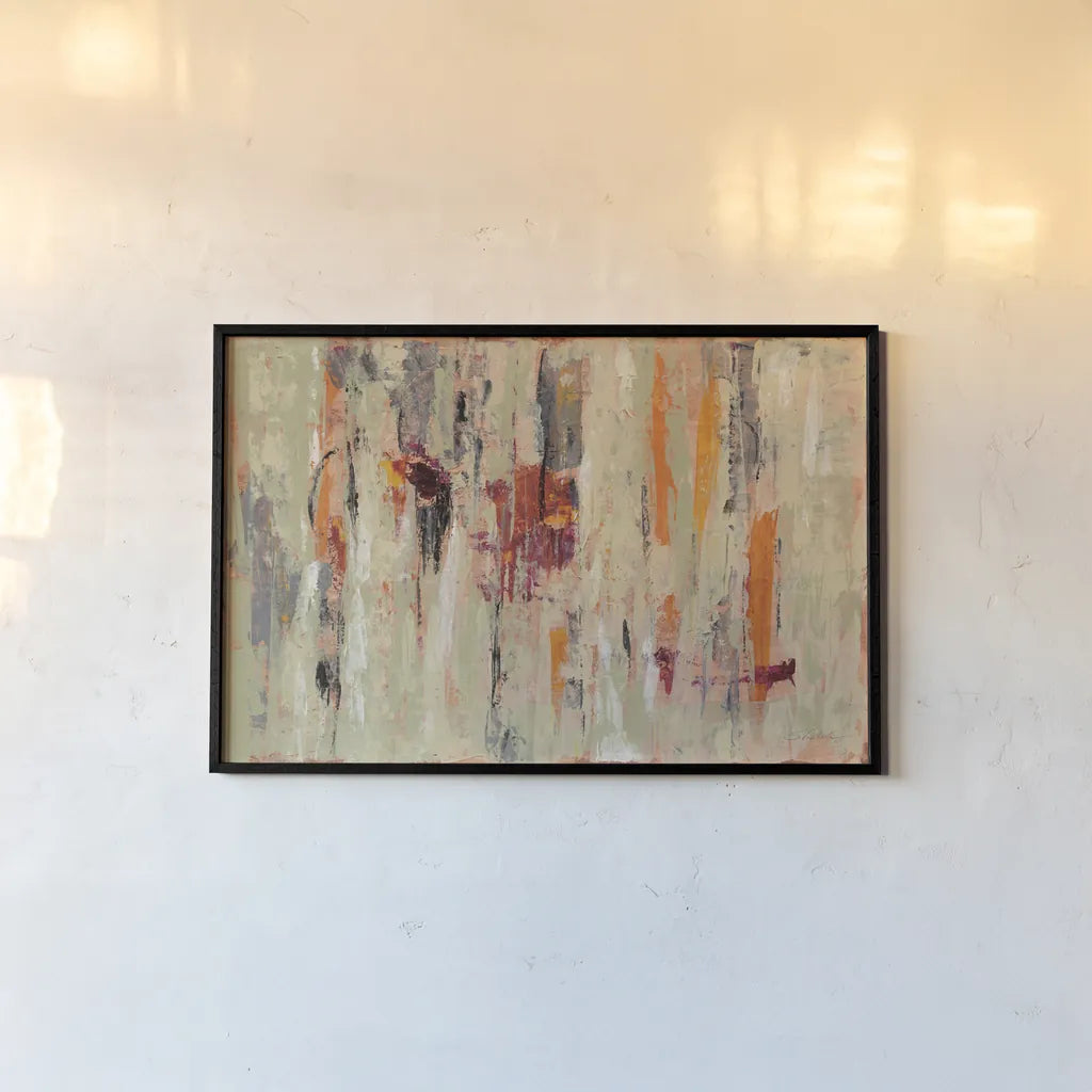 Graffiti Wall I by Silvia Vassileva. shown as a paper print in a black flame. Available as a archival giclee rolled canvas, fine art paper, or poster print. SKU 28109i.