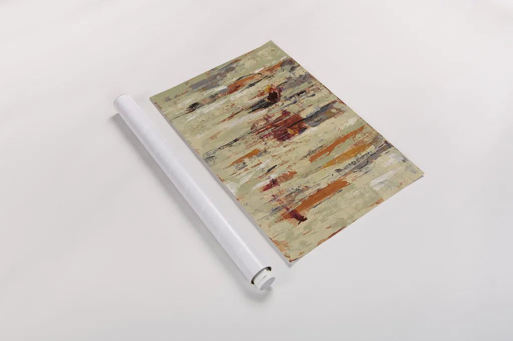 Graffiti Wall I Spice by Silvia Vassileva. shown as a rolled paper print. Available as archival giclee rolled canvas, fine art paper, or poster print. SKU 28858i.