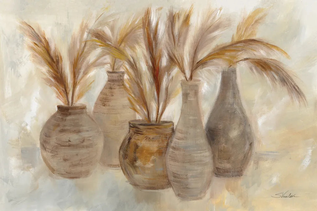 Grasses and Baskets by Silvia Vassileva. SKU 75421i. Archival Giclee Fine art print for wall decor.