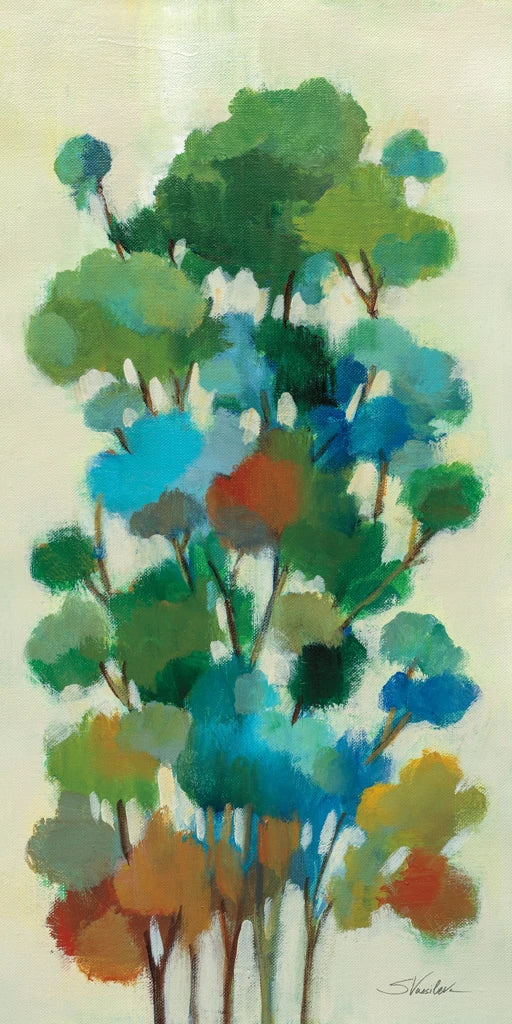 Green Branches I by Silvia Vassileva