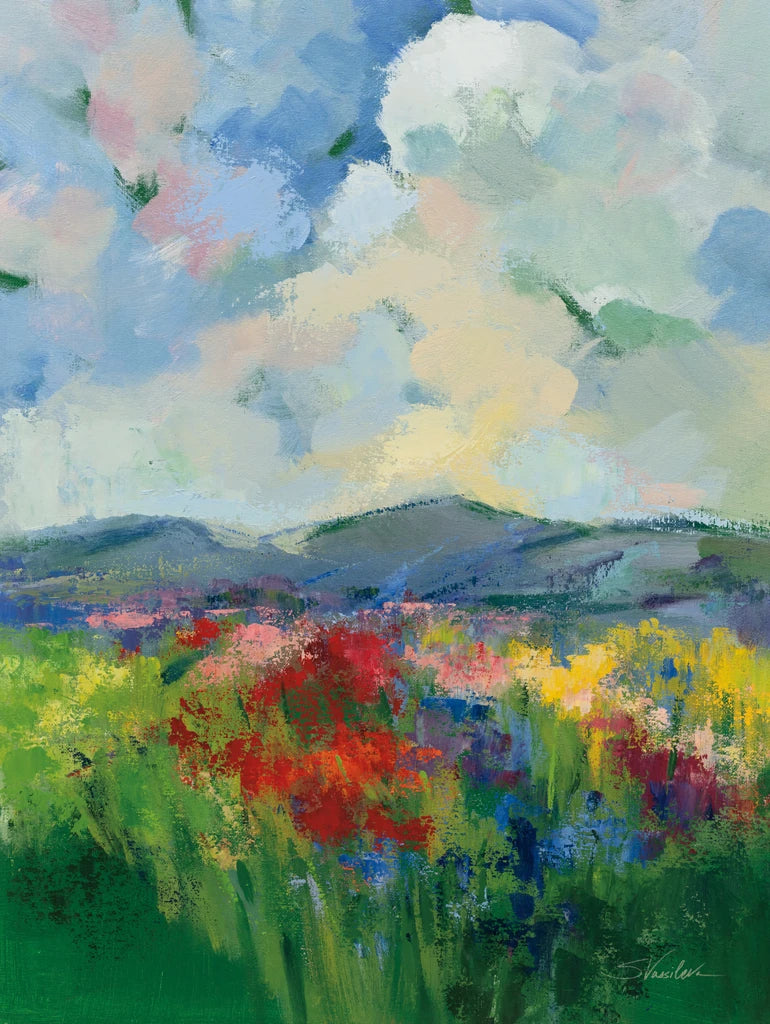 Green Meadow I by Silvia Vassileva