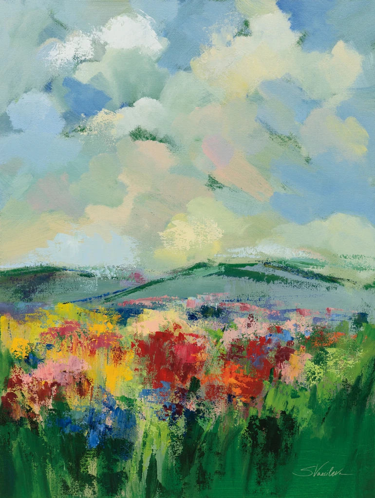 Green Meadow II by Silvia Vassileva