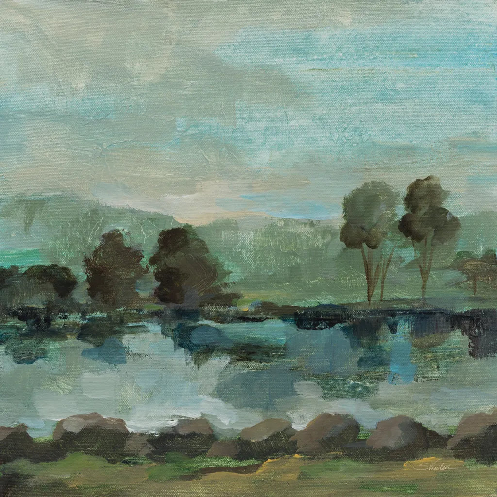 Green River II by Silvia Vassileva. SKU 98575a. Archival Giclee Fine art print for wall decor.