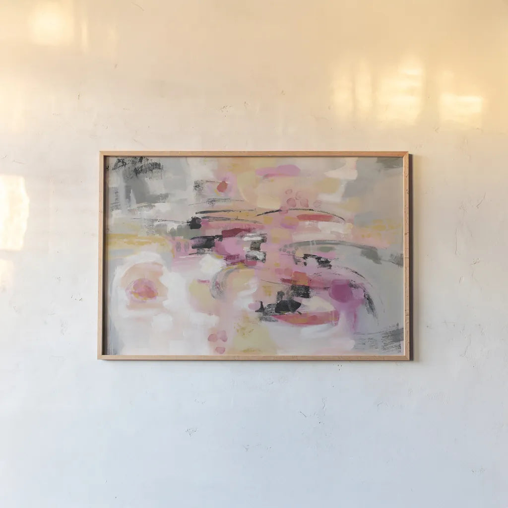 Haiku by Silvia Vassileva. shown as a paper print in a natural frame. Available as a archival giclee rolled canvas, fine art paper, or poster print. SKU 38247i.