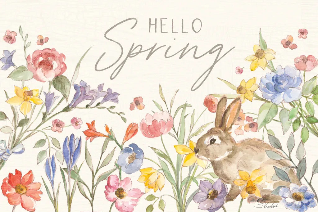 Happy Easter I by Silvia Vassileva. SKU 69788i. Archival Giclee Fine art print for wall decor.