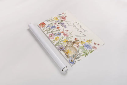 Happy Easter I by Silvia Vassileva. shown as a rolled paper print. Available as archival giclee rolled canvas, fine art paper, or poster print. SKU 69788i.