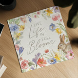 Happy Easter II by Silvia Vassileva. Shown as a detailed flat fine art print, highlighting archival giclee quality. Available as an archival giclee rolled canvas, fine art paper, or poster print. SKU 69789a.