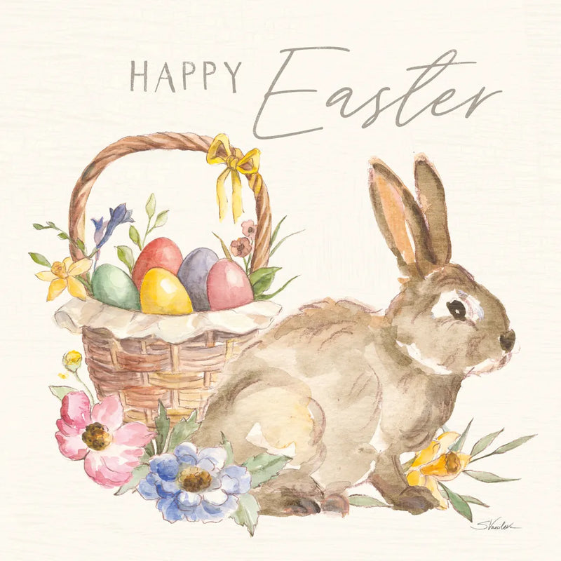 Happy Easter VII by Silvia Vassileva. SKU 69794a. Archival Giclee Fine art print for wall decor.