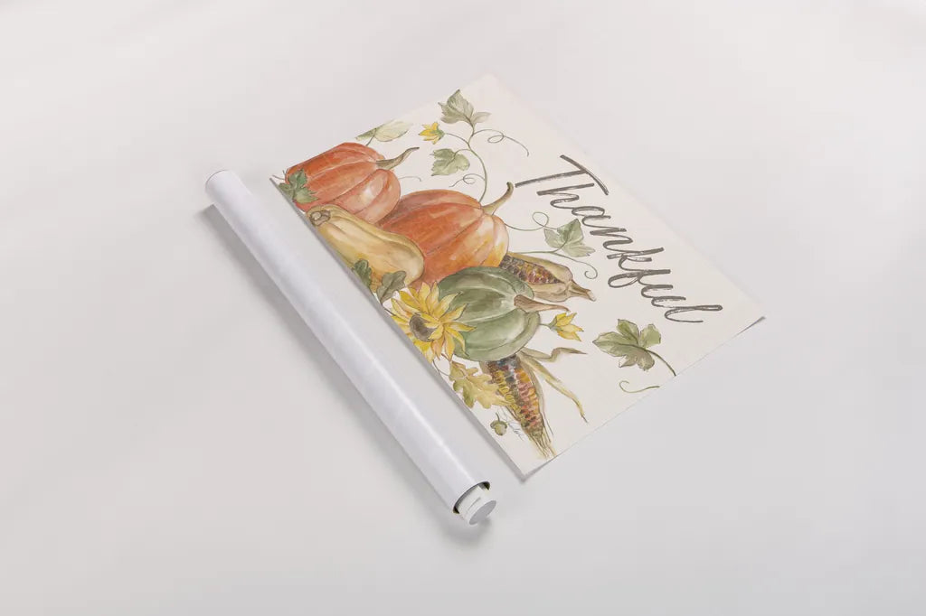 Happy Harvest I by Silvia Vassileva. shown as a rolled paper print. Available as archival giclee rolled canvas, fine art paper, or poster print. SKU 69086i.