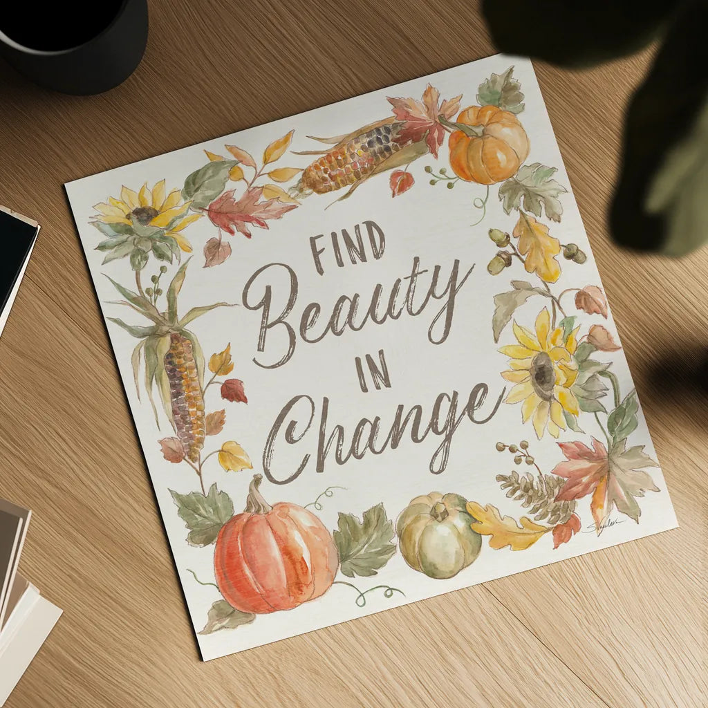 Happy Harvest III by Silvia Vassileva. Shown as a detailed flat fine art print, highlighting archival giclee quality. Available as an archival giclee rolled canvas, fine art paper, or poster print. SKU 69088a.