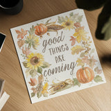 Happy Harvest IV by Silvia Vassileva. Shown as a detailed flat fine art print, highlighting archival giclee quality. Available as an archival giclee rolled canvas, fine art paper, or poster print. SKU 69089a.