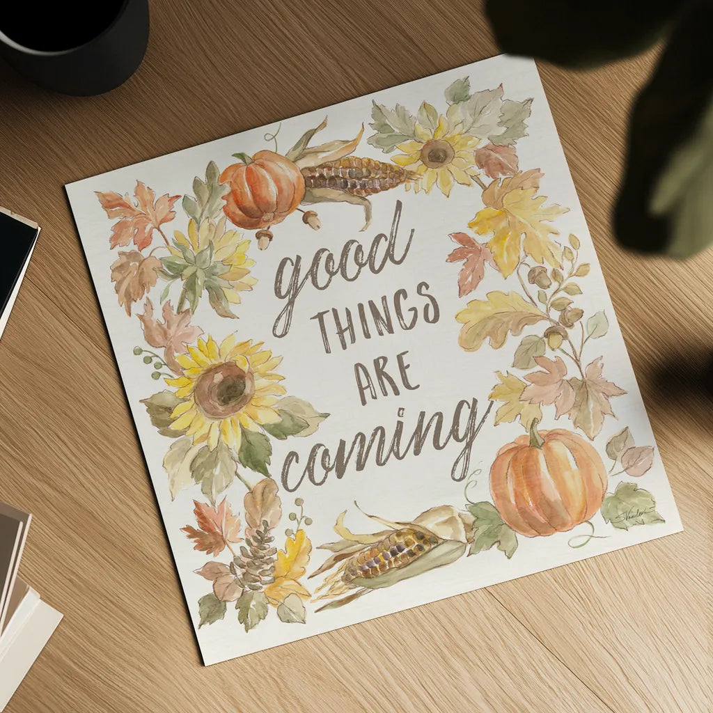 Happy Harvest IV by Silvia Vassileva. Shown as a detailed flat fine art print, highlighting archival giclee quality. Available as an archival giclee rolled canvas, fine art paper, or poster print. SKU 69089a.