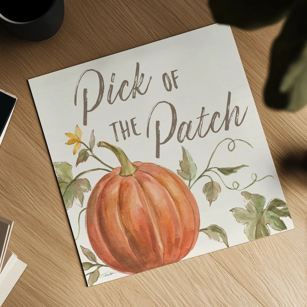 Happy Harvest VIII by Silvia Vassileva. Shown as a detailed flat fine art print, highlighting archival giclee quality. Available as an archival giclee rolled canvas, fine art paper, or poster print. SKU 69093a.