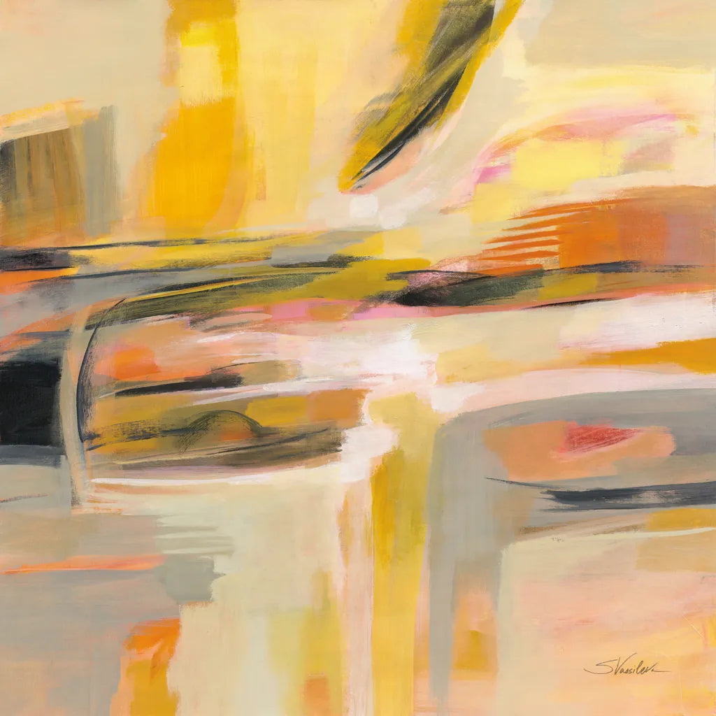 Happy Sunshine by Silvia Vassileva. SKU 70149a. Archival Giclee Fine art print for wall decor.