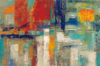 Harbor Sunset Bright by Silvia Vassileva. SKU 64574i. Archival Giclee Fine art print for wall decor.