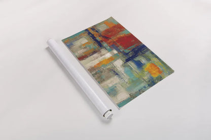 Harbor Sunset Bright by Silvia Vassileva. shown as a rolled paper print. Available as archival giclee rolled canvas, fine art paper, or poster print. SKU 64574i.