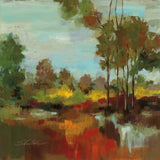 Hidden Pond Hues II by Silvia Vassileva. SKU 7325a. Archival Giclee Fine art print for wall decor.