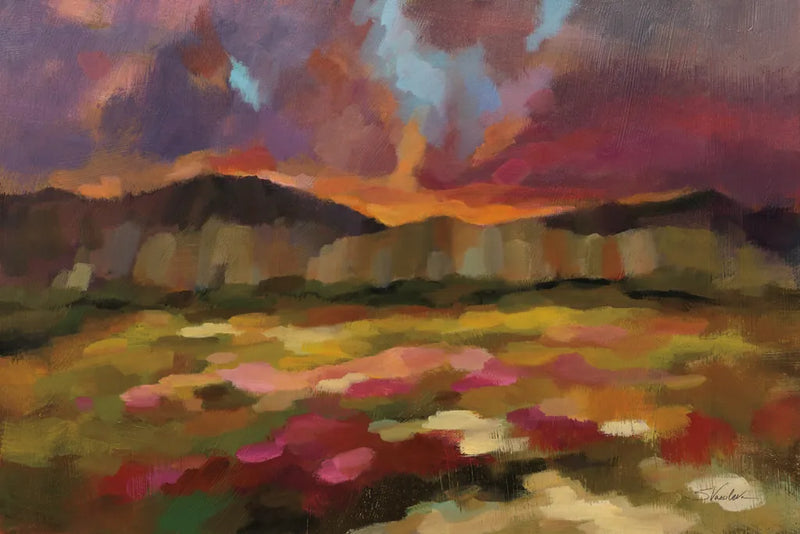 High Desert Rhythm by Silvia Vassileva. SKU 104244i. Archival Giclee Fine art print for wall decor.