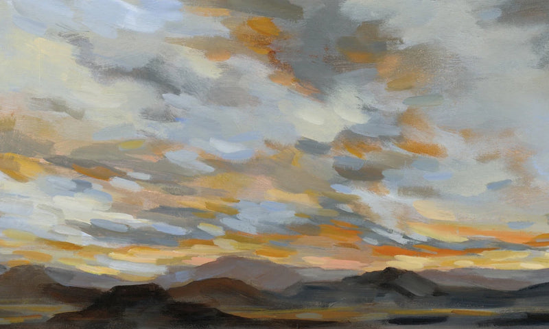 High Desert Sky I Crop by Silvia Vassileva