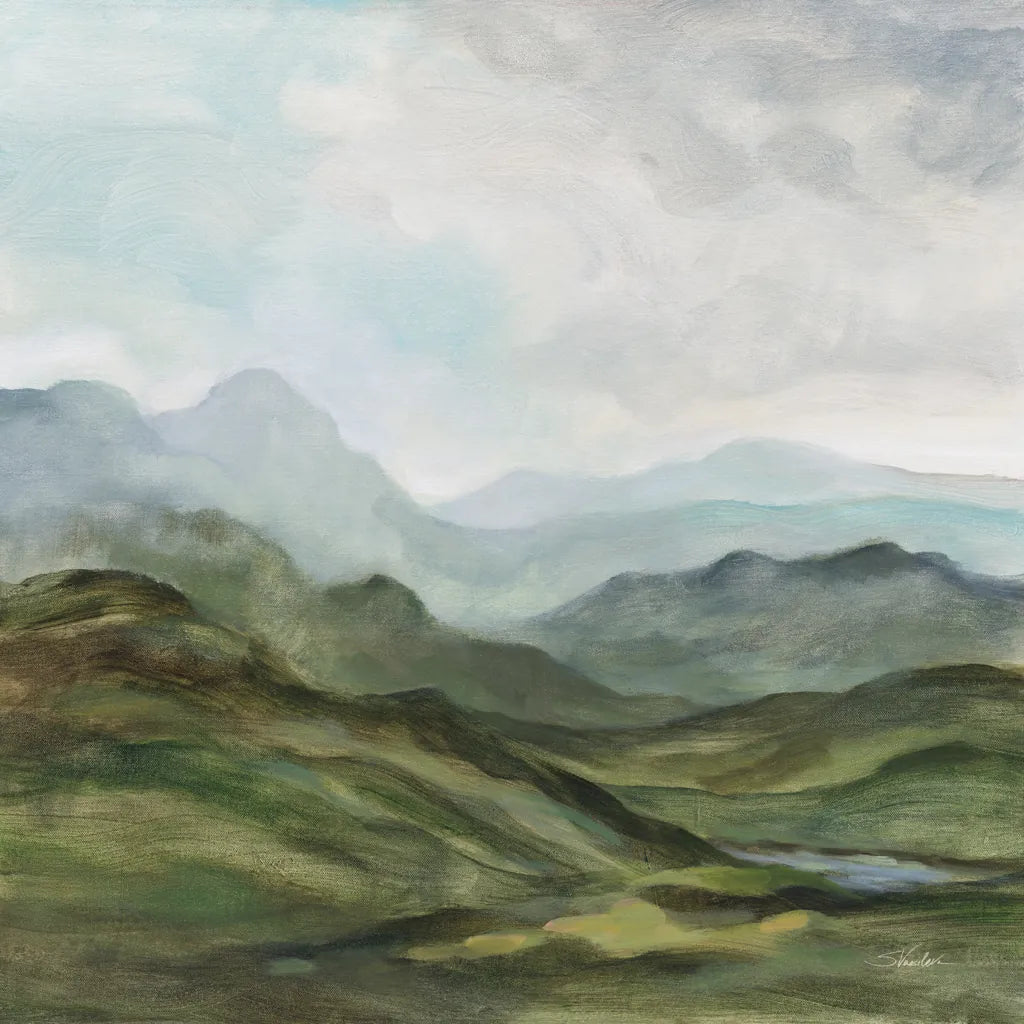 High Mountain by Silvia Vassileva. SKU 99705a. Archival Giclee Fine art print for wall decor.