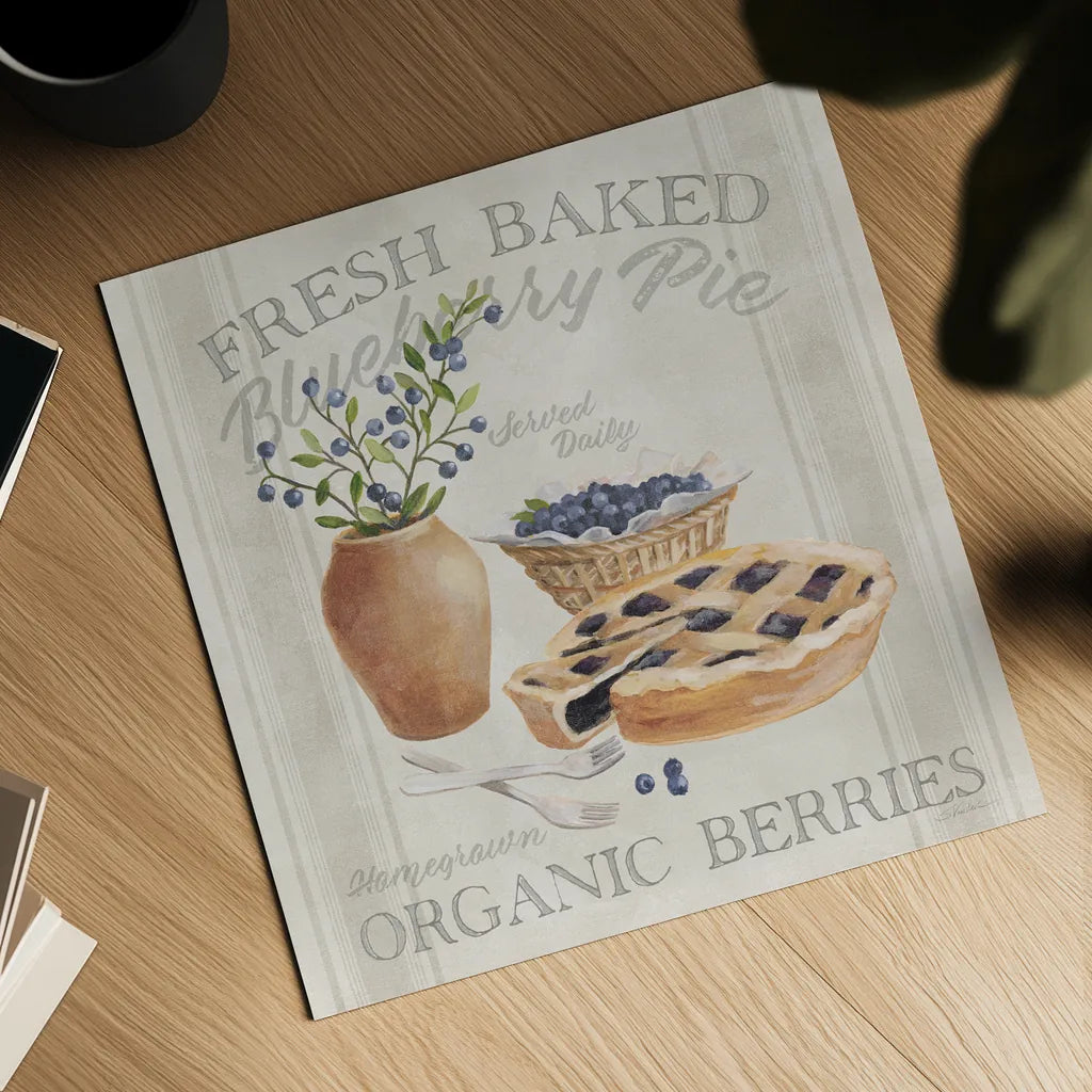 Homemade Happiness II by Silvia Vassileva. Shown as a detailed flat fine art print, highlighting archival giclee quality. Available as an archival giclee rolled canvas, fine art paper, or poster print. SKU 66781a.