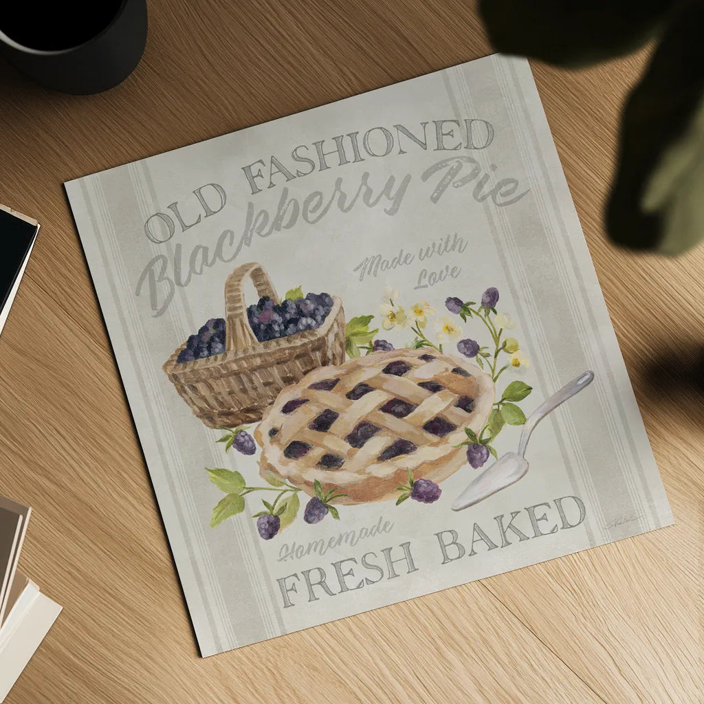 Homemade Happiness V by Silvia Vassileva. Shown as a detailed flat fine art print, highlighting archival giclee quality. Available as an archival giclee rolled canvas, fine art paper, or poster print. SKU 66784a.