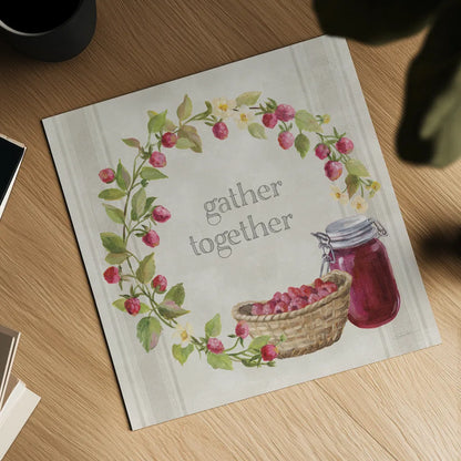 Homemade Happiness VIII by Silvia Vassileva. Shown as a detailed flat fine art print, highlighting archival giclee quality. Available as an archival giclee rolled canvas, fine art paper, or poster print. SKU 66787a.