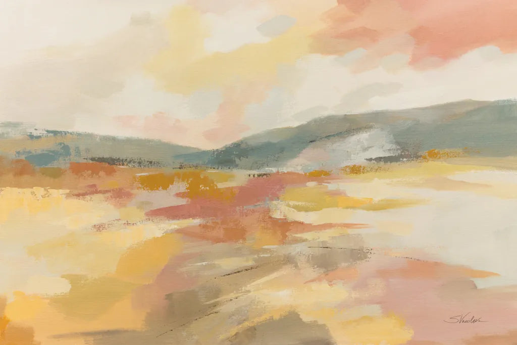 Honeybloom Meadow by Silvia Vassileva. SKU 88440i. Archival Giclee Fine art print for wall decor.