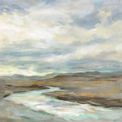 Iceland Silver River by Silvia Vassileva. SKU 65606a. Archival Giclee Fine art print for wall decor.