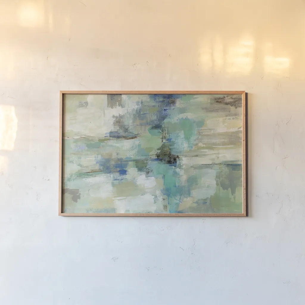 In the Clouds by Silvia Vassileva. shown as a paper print in a natural frame. Available as a archival giclee rolled canvas, fine art paper, or poster print. SKU 21625i.