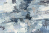 In the Clouds Indigo and Gray by Silvia Vassileva. SKU 20867i. Archival Giclee Fine art print for wall decor.