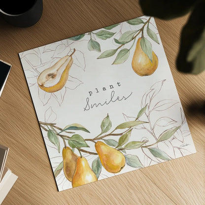 In the Orchard III by Silvia Vassileva. Shown as a detailed flat fine art print, highlighting archival giclee quality. Available as an archival giclee rolled canvas, fine art paper, or poster print. SKU 73600a.