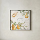 In the Orchard III by Silvia Vassileva. Shown in a sleek black glass frame for a contemporary gallery look. Available as an archival giclee rolled canvas, fine art paper, or poster print. SKU 73600a.