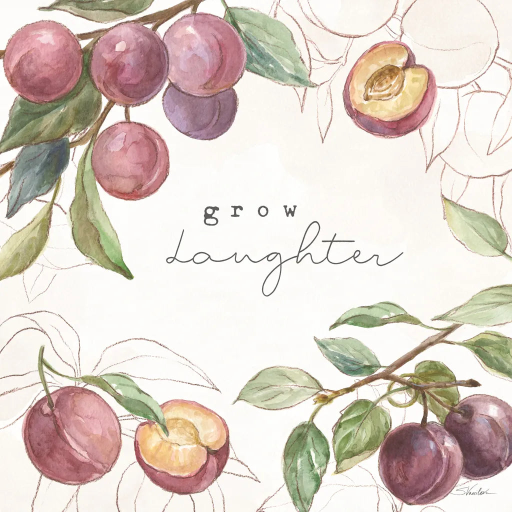 In the Orchard IV by Silvia Vassileva. SKU 73601a. Archival Giclee Fine art print for wall decor.