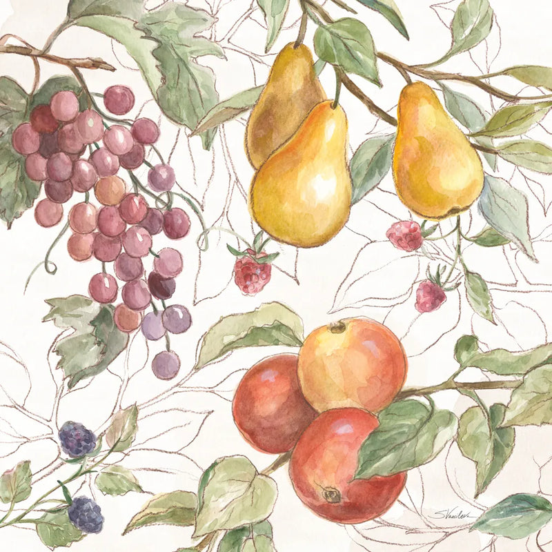 In the Orchard VII by Silvia Vassileva. SKU 73604a. Archival Giclee Fine art print for wall decor.