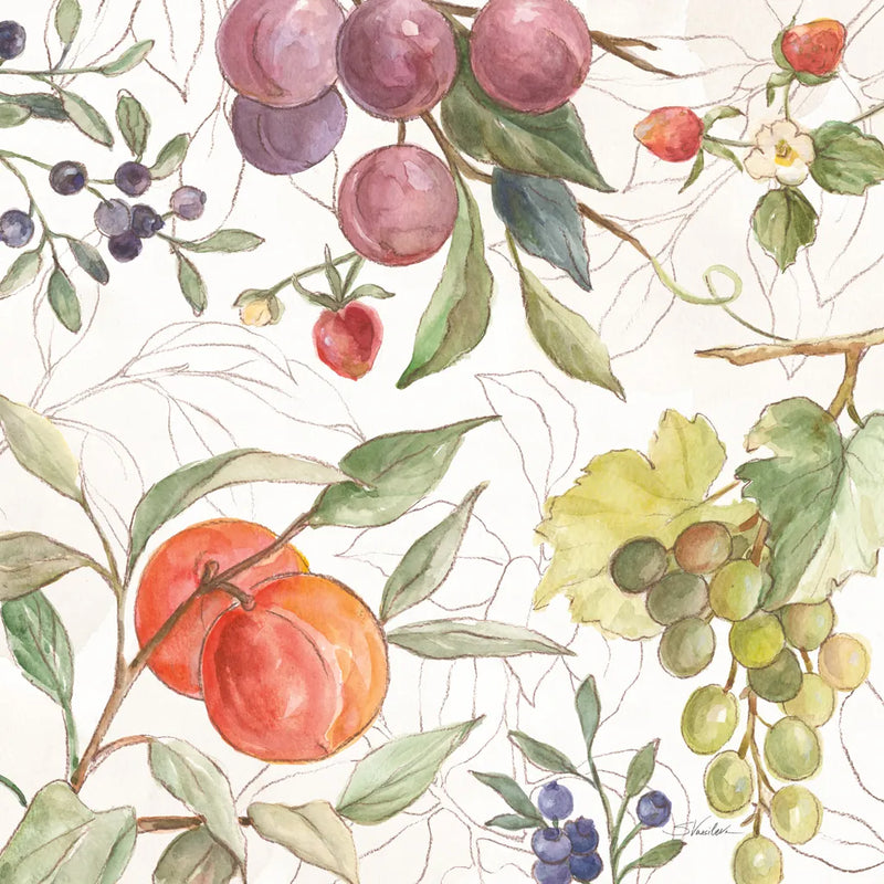 In the Orchard VIII by Silvia Vassileva. SKU 73605a. Archival Giclee Fine art print for wall decor.
