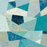 Indigo Geo Metric II Soft by Silvia Vassileva. SKU 30773a. Archival Giclee Fine art print for wall decor.