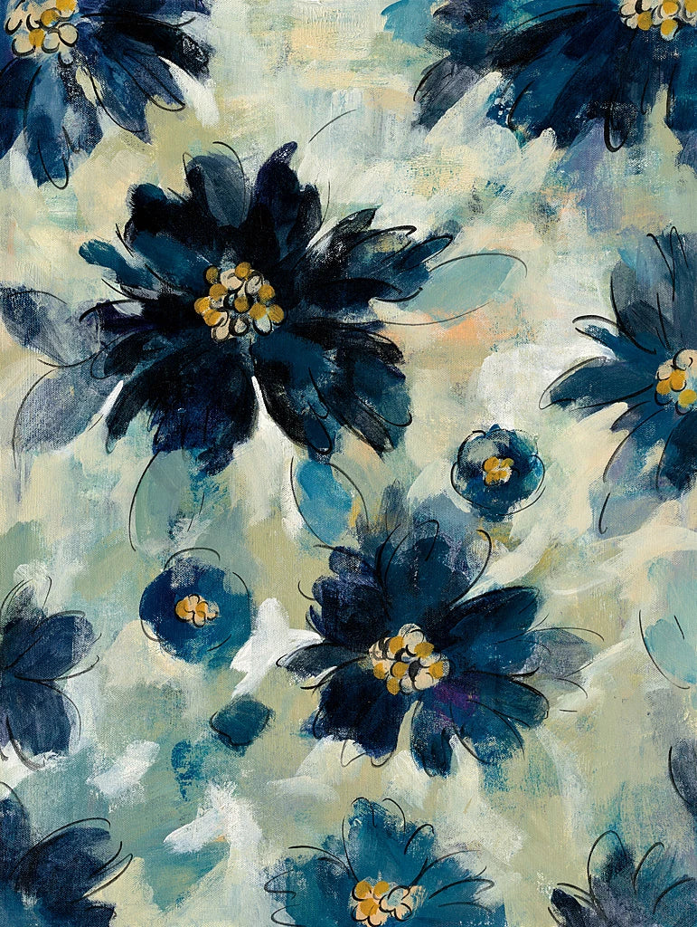 Inky Floral II by Silvia Vassileva
