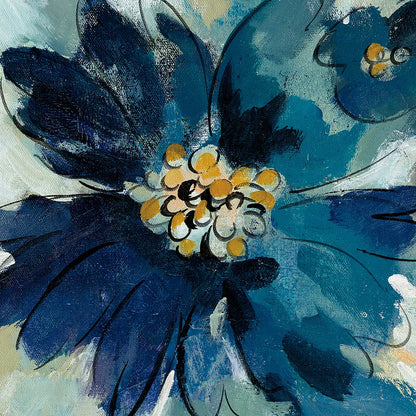Inky Floral III by Silvia Vassileva. SKU 30311a. Archival Giclee Fine art print for wall decor.