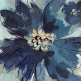 Inky Floral III Cool by Silvia Vassileva. SKU 56955a. Archival Giclee Fine art print for wall decor.